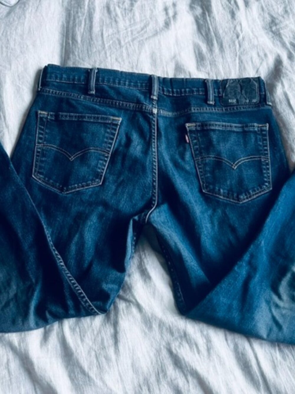 Men's Levis 511 Slim Fit Denim Stretch Jeans 38 waist ~ 32 length